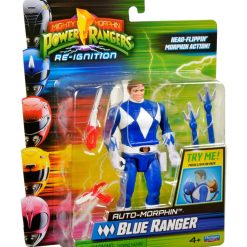 Mighty Morphin Power Rangers Actionfigur Auto-Morphin Blue Ranger 12 cm