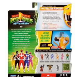 Mighty Morphin Power Rangers Actionfigur Auto-Morphin Yellow Ranger 12 cm
