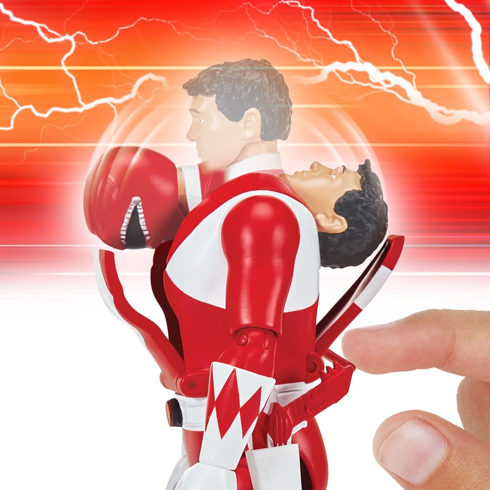 Mighty Morphin Power Rangers Actionfigur Auto-Morphin Red Ranger 12 cm 7 Mighty Morphin Power Rangers Actionfigur Auto-Morphin Red Ranger 12 cm - Bilde 7