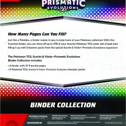 Pokemon Prismatic Evolutions Binder Collection