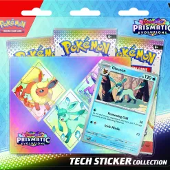 Pokemon Prismatic Evolutions Tech Sticker Collection 3 stk