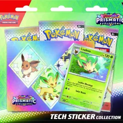 Pokemon Prismatic Evolutions Tech Sticker Collection 3 stk