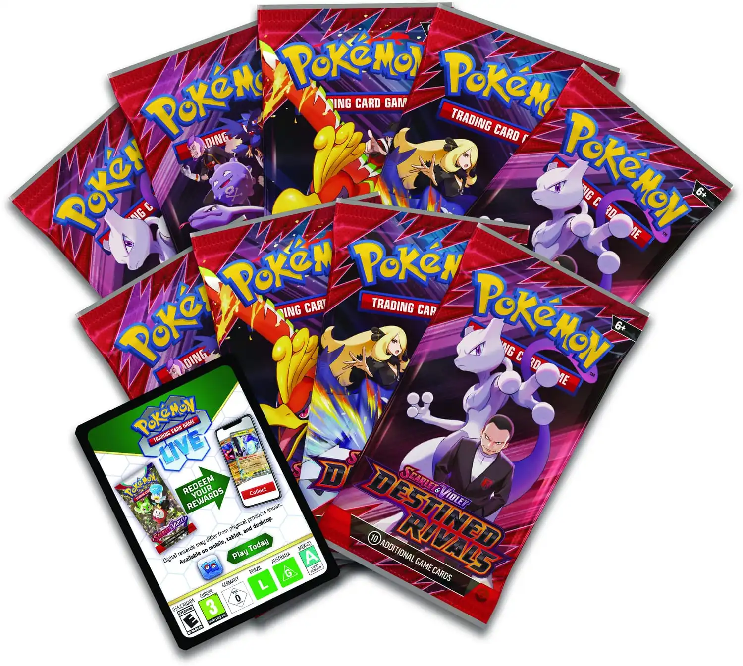 Pokemon Destined Rivals Elite Trainer Box 2 Pokemon Destined Rivals Elite Trainer Box - Bilde 2