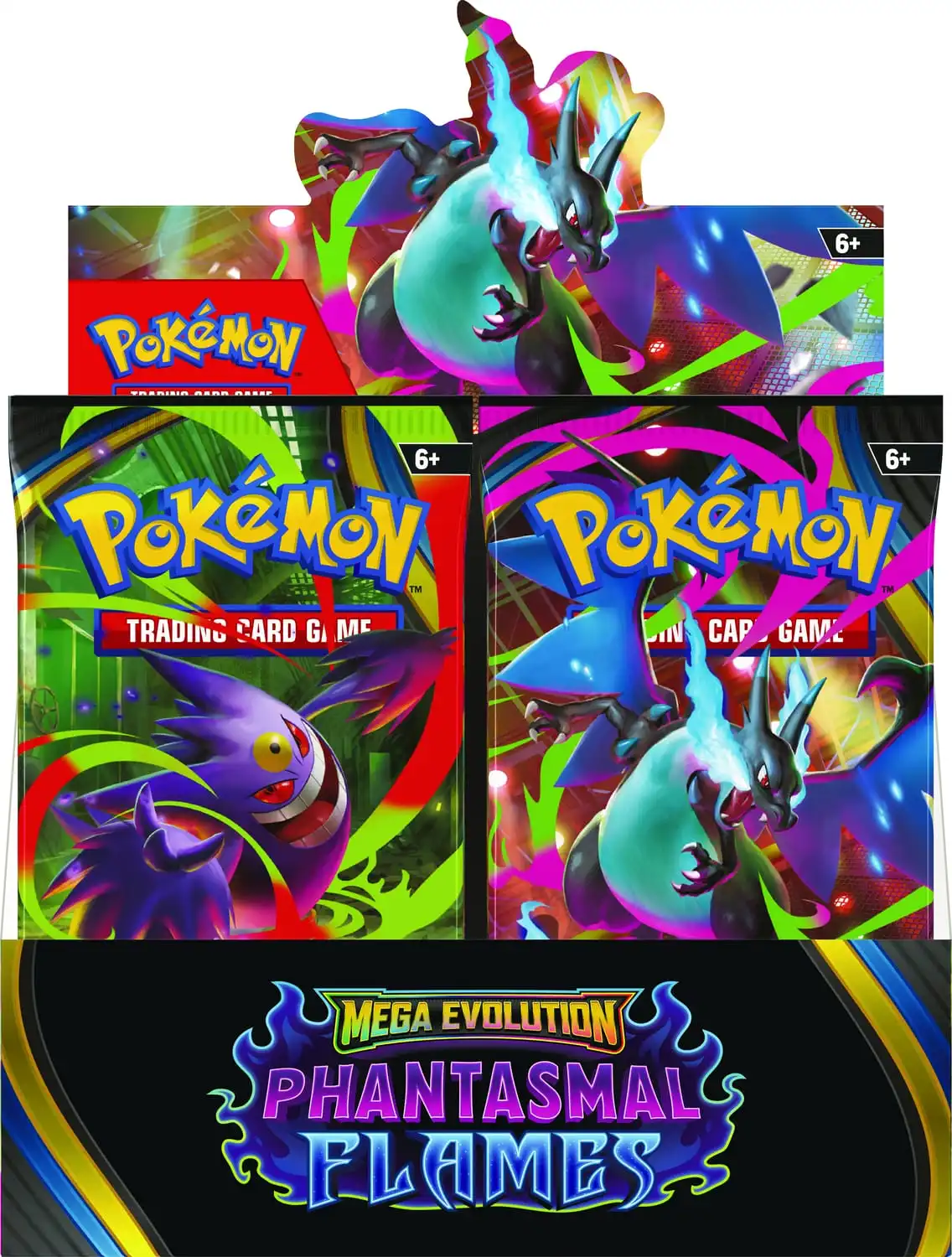 Pokemon Mega Evolution Phantasmal Flames Booster Box 6 Pokemon Mega Evolution Phantasmal Flames Booster Box - Bilde 6