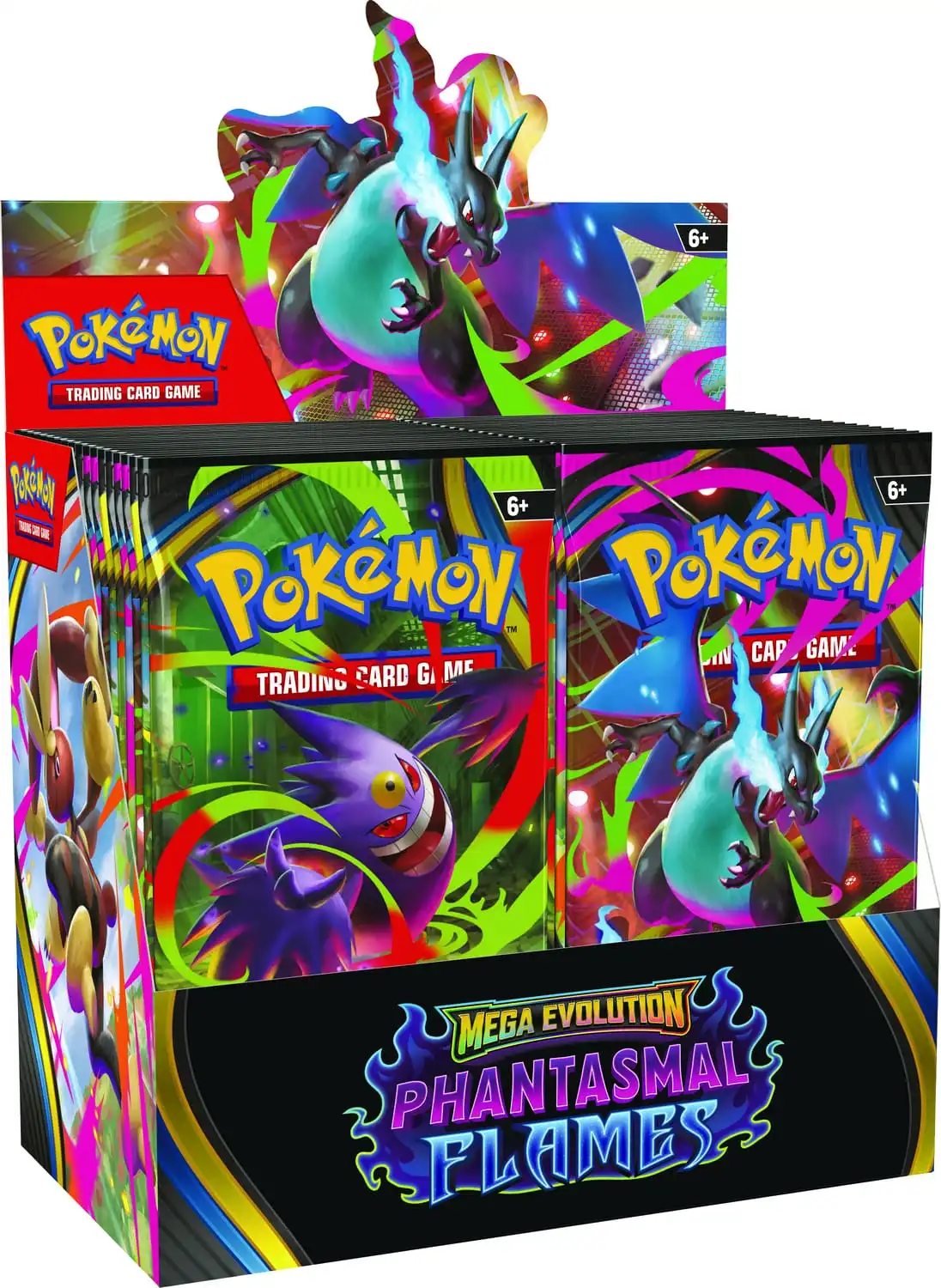 Pokemon Mega Evolution Phantasmal Flames Booster Box 1 Pokemon Mega Evolution Phantasmal Flames Booster Box