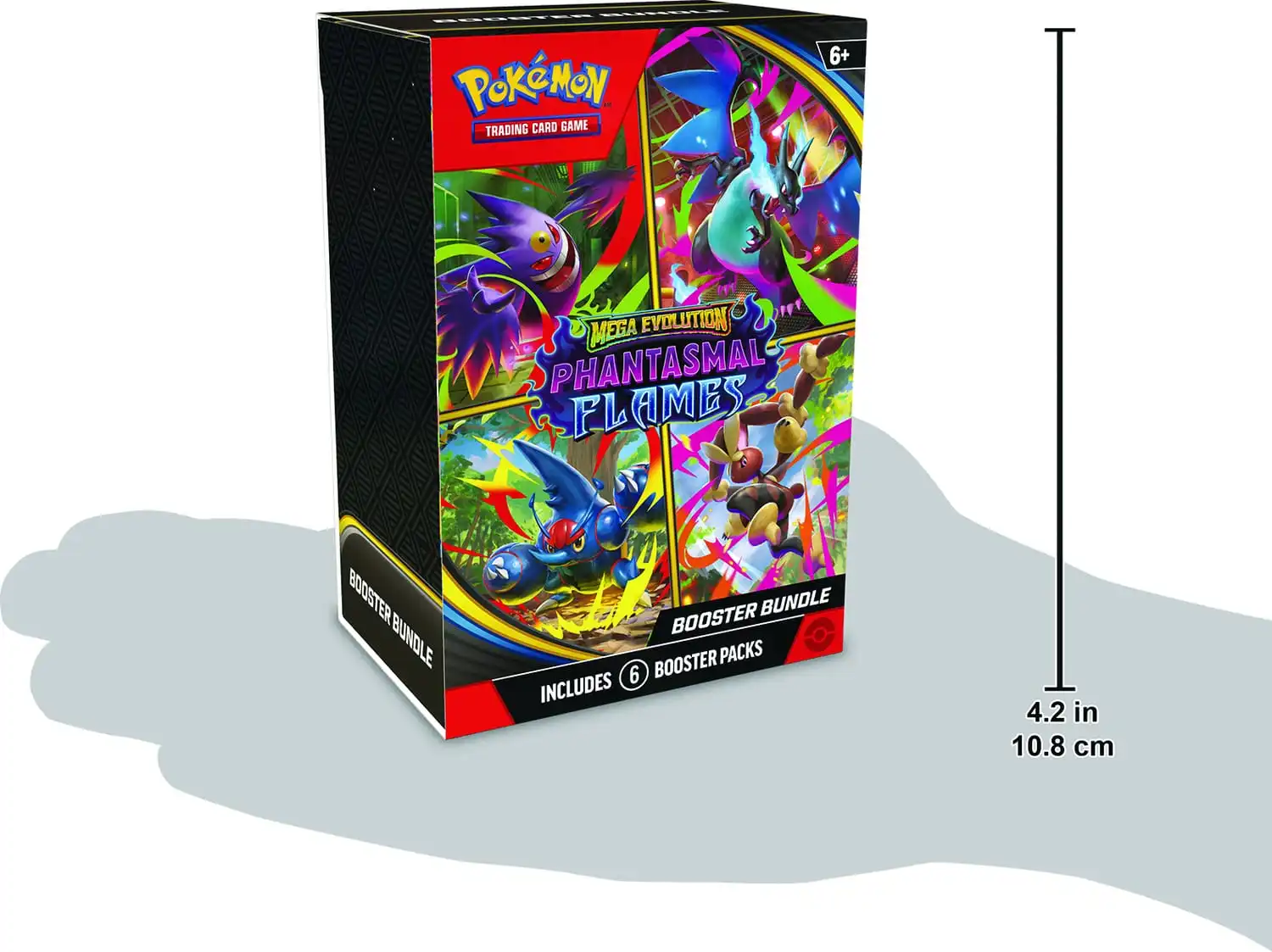 Pokemon Mega Evolution Phantasmal Flames Booster Bundle 3 Pokemon Mega Evolution Phantasmal Flames Booster Bundle - Bilde 3