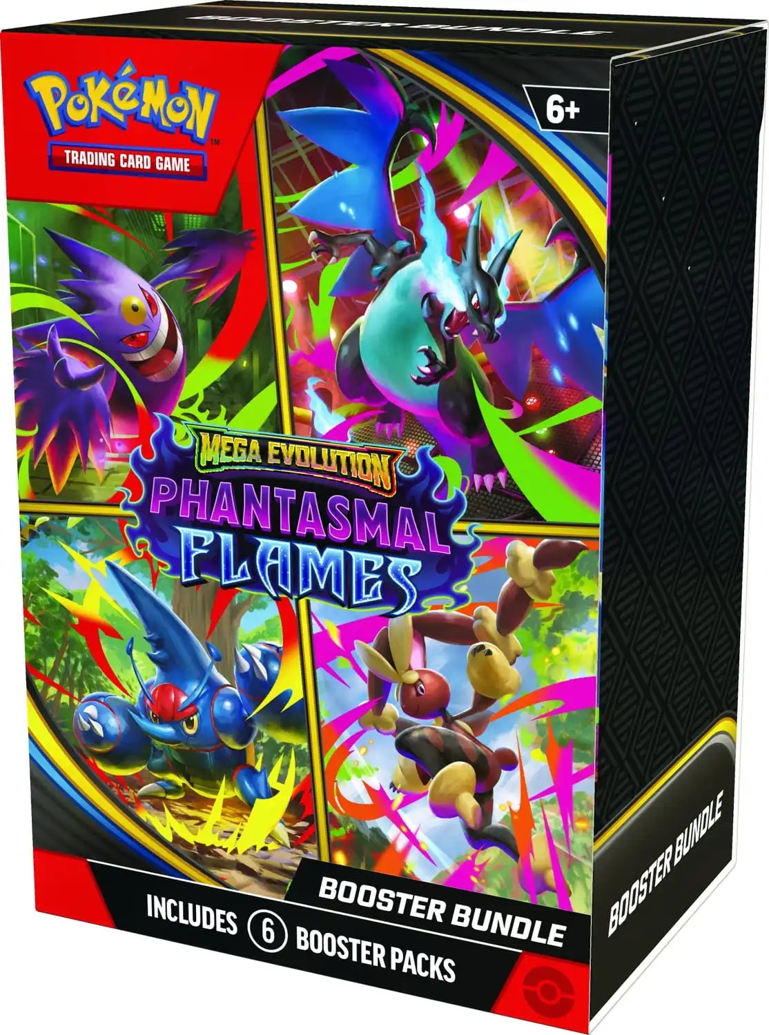 Pokemon Mega Evolution Phantasmal Flames Booster Bundle 1 Pokemon Mega Evolution Phantasmal Flames Booster Bundle