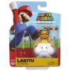 World Of Nintendo - Super Mario Wave 15 - 4" Figures - Lakitu with Fishing Pole