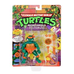 Teenage Mutant Ninja Turtles 4" Action Figure Michelangelo with Storage Shell