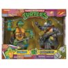 Teenage Mutant Ninja Turtles Classic Leonardo vs. Rocksteady 2-Pack 2 Teenage Mutant Ninja Turtles Classic Leonardo vs. Rocksteady 2-Pack