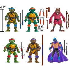 Teenage Mutant Ninja Turtles Action Figures 1988 Remastered Heo EU Exclusive