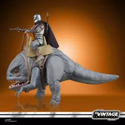 Star Wars: The Mandalorian Vintage Collection Action Figure Blurrg & The Mandalorian 10cm