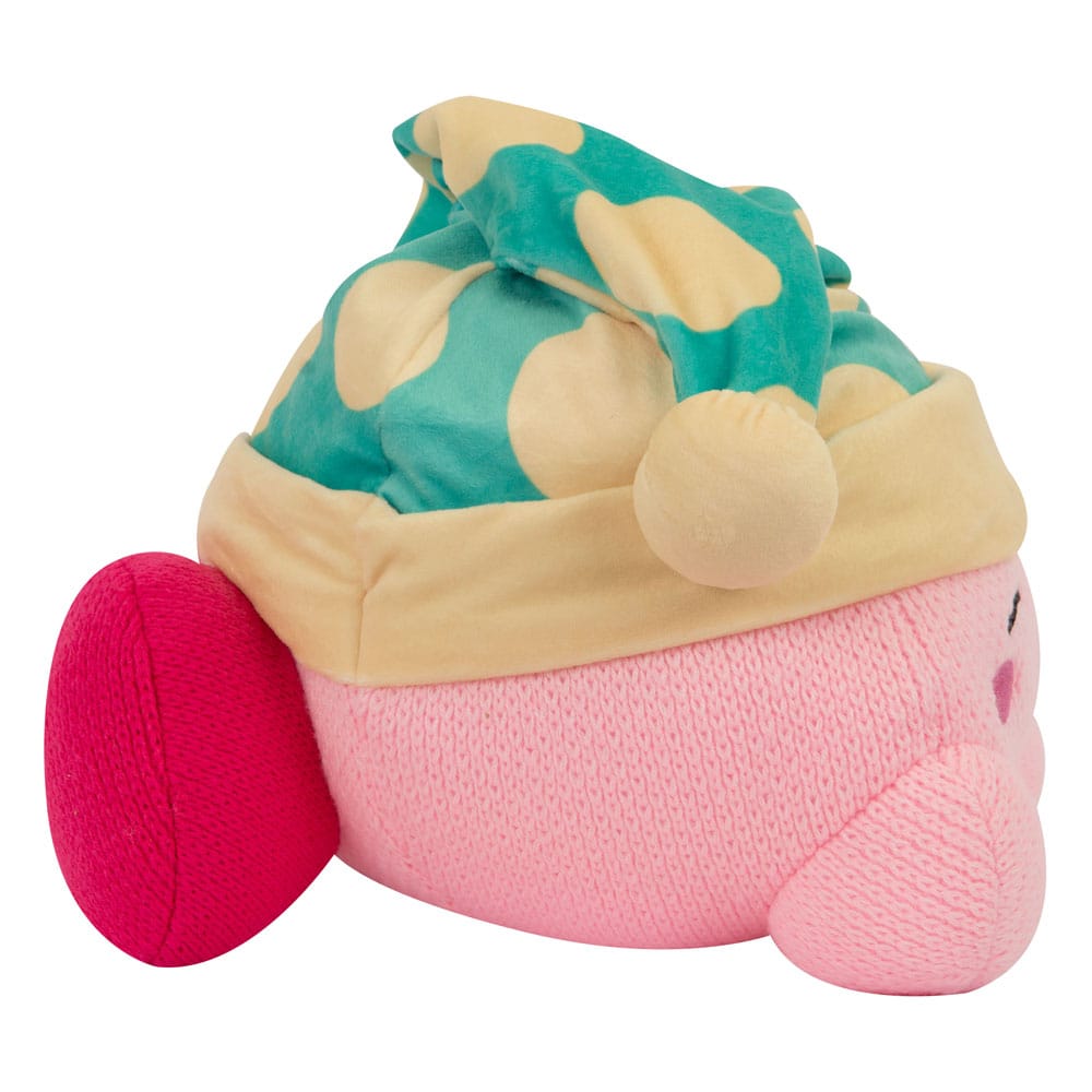Kirby Nuiguru-Knit Plysjfigur Kirby Sovende Mega 25 cm 3 Kirby Nuiguru-Knit Plysjfigur Kirby Sovende Mega 25 cm - Bilde 3
