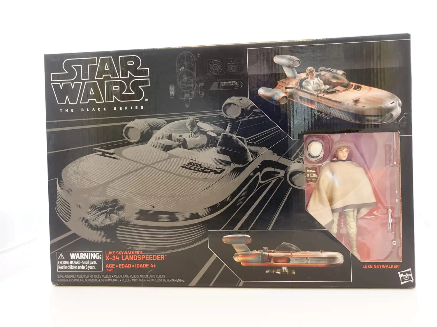 Star Wars The Black Series Luke Skywalker's X-34 Landspeeder 1 Star Wars The Black Series Luke Skywalker's X-34 Landspeeder