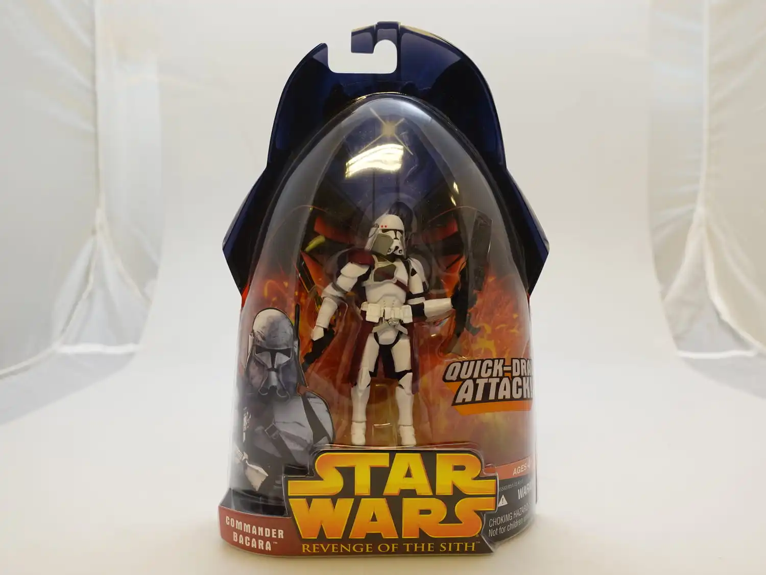 Star Wars Revenge of the Sith 3,75" Commander Bacara 1 Star Wars Revenge of the Sith 3,75" Commander Bacara