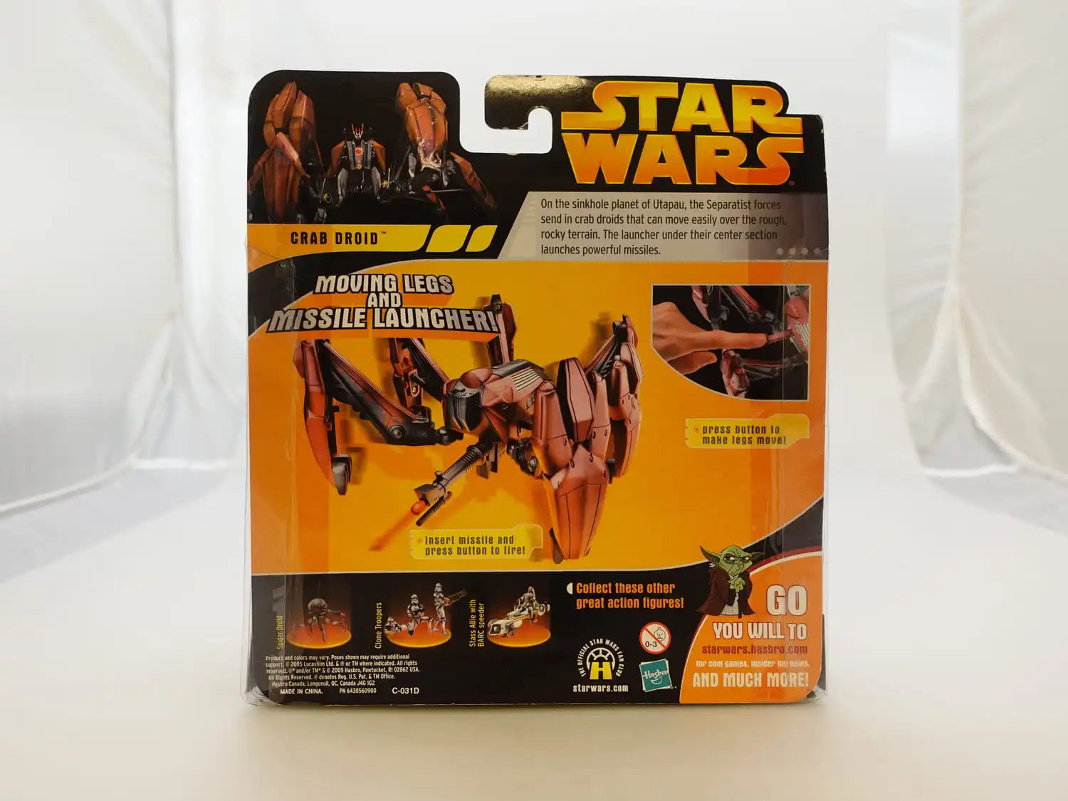 Star Wars Revenge of the Sith 3,75" Crab Droid 2 Star Wars Revenge of the Sith 3,75" Crab Droid - Bilde 2