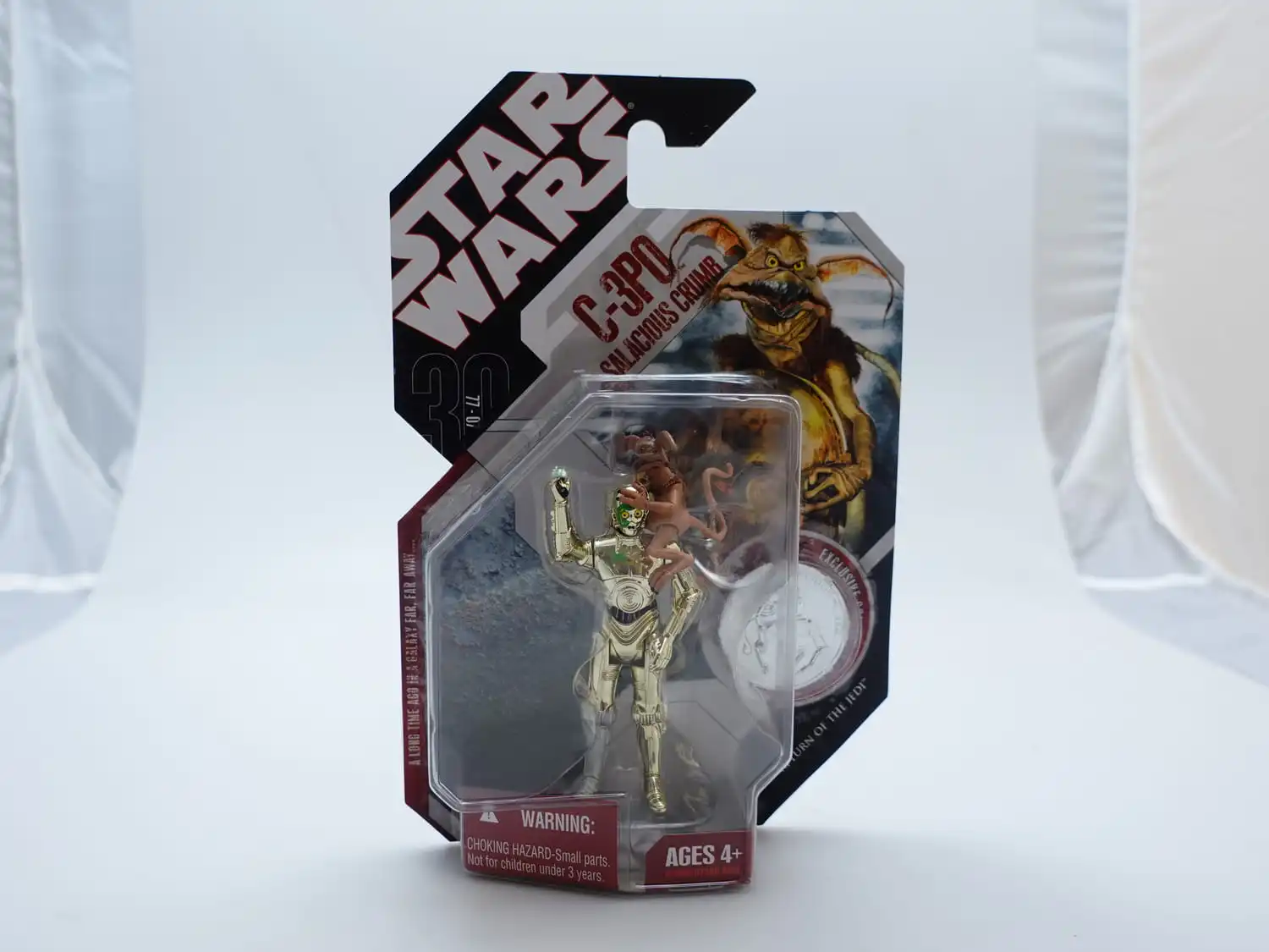 Star Wars 30th Anniversary 3,75" C-3PO & Salacious Crumb 1 Star Wars 30th Anniversary 3,75" C-3PO & Salacious Crumb