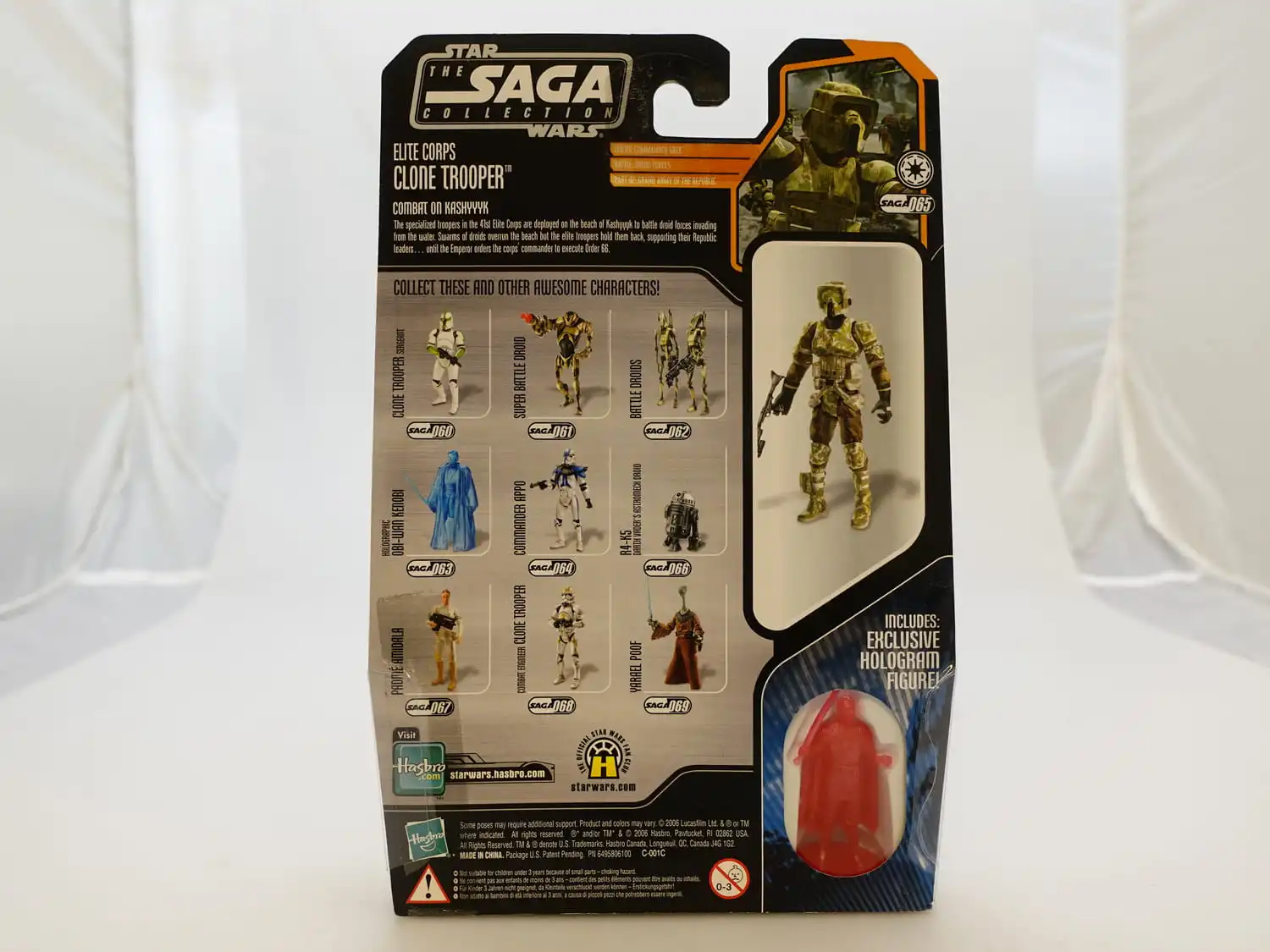 Star Wars The Saga Collection 3,75" Episode III Revenge of the Sith Elite Corps Clone Trooper 2 Star Wars The Saga Collection 3,75" Episode III Revenge of the Sith Elite Corps Clone Trooper - Bilde 2