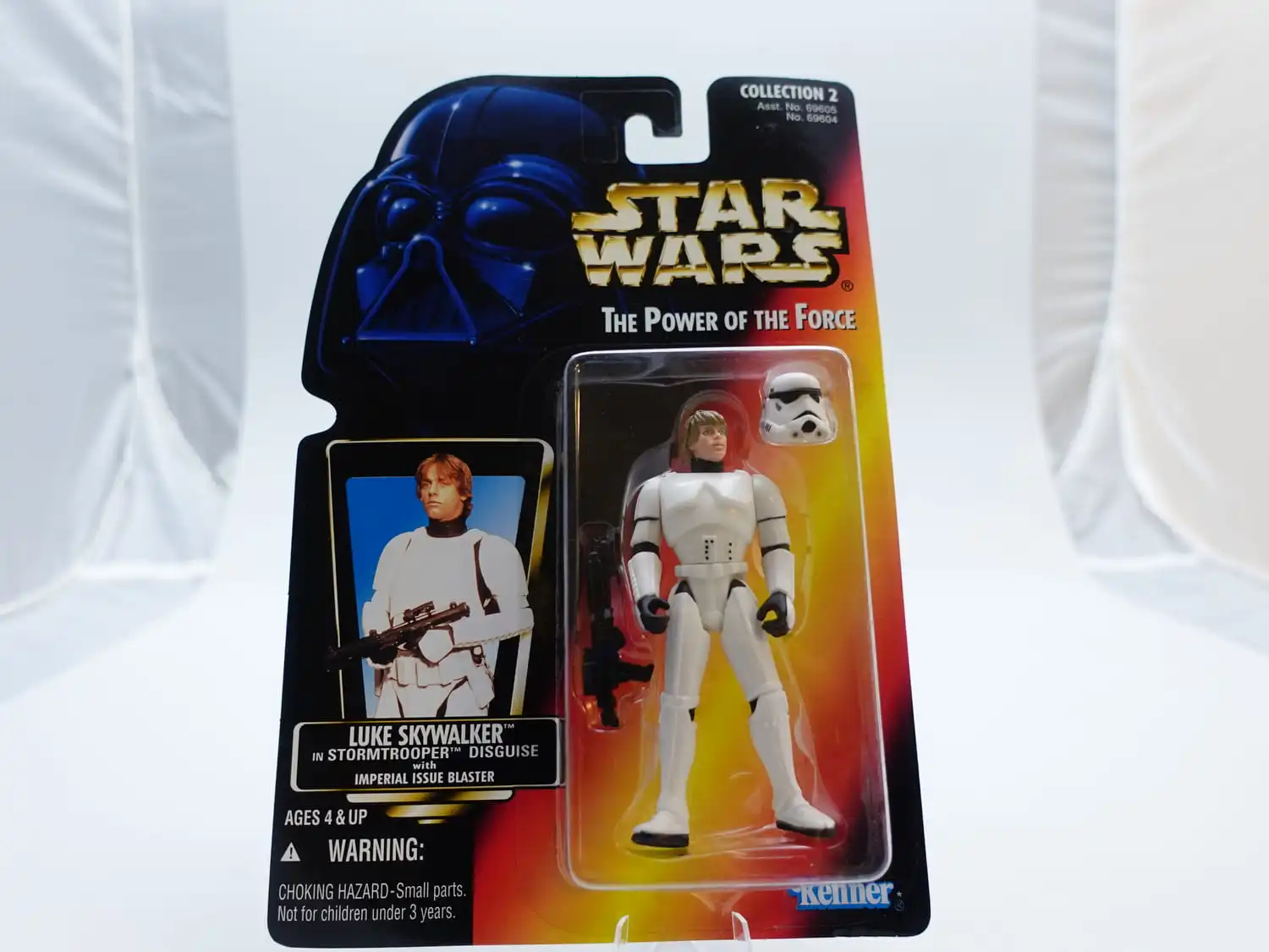 Star Wars The Power of the Force 3,75" Luke Skywalker in Stormtrooper Disguise with Imperial Issue Blaster 1 Star Wars The Power of the Force 3,75" Luke Skywalker in Stormtrooper Disguise with Imperial Issue Blaster