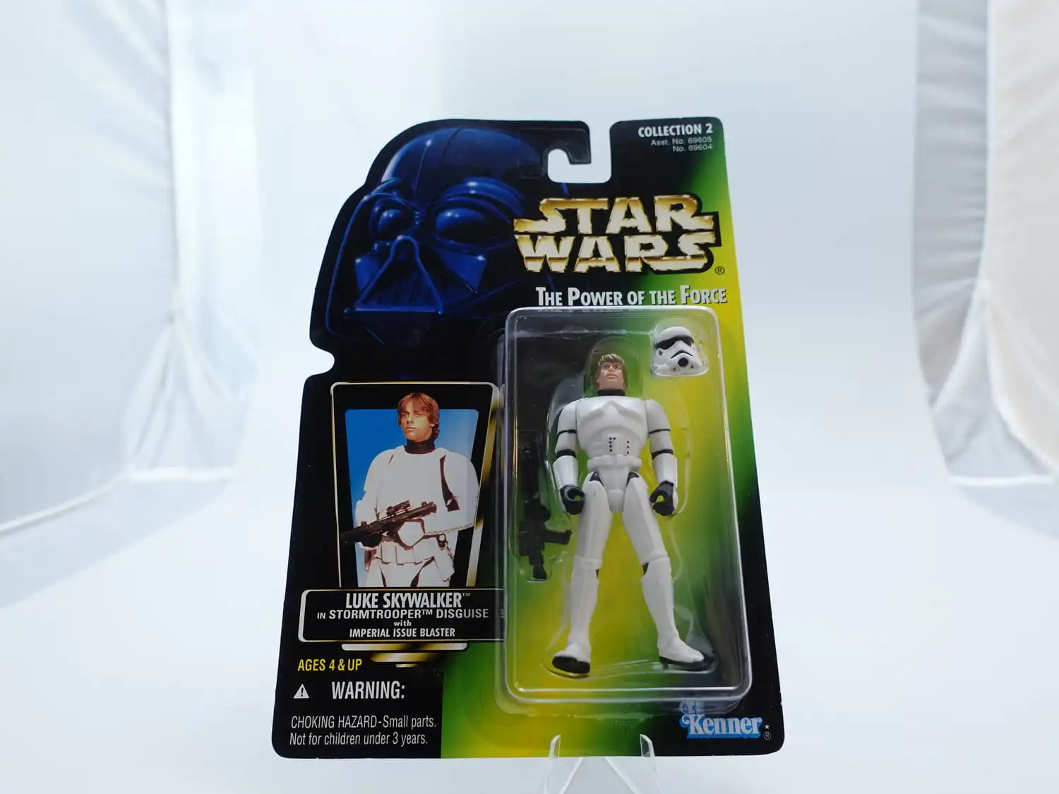 Star Wars The Power of the Force 3,75" Luke Skywalker in Stormtrooper Disguise with Imperial Issue Blaster 1 Star Wars The Power of the Force 3,75" Luke Skywalker in Stormtrooper Disguise with Imperial Issue Blaster