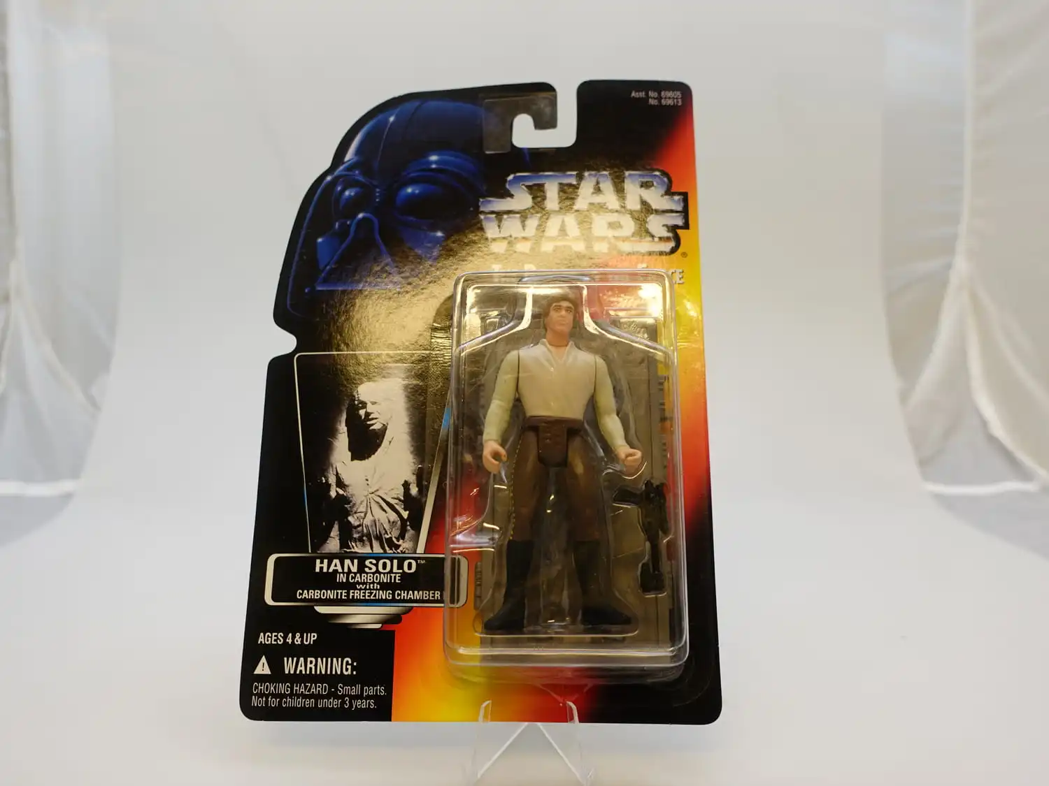 Star Wars The Power of the Force 3,75" Han Solo In Carbonite with Carbonite Freezing Chamber 1 Star Wars The Power of the Force 3,75" Han Solo In Carbonite with Carbonite Freezing Chamber