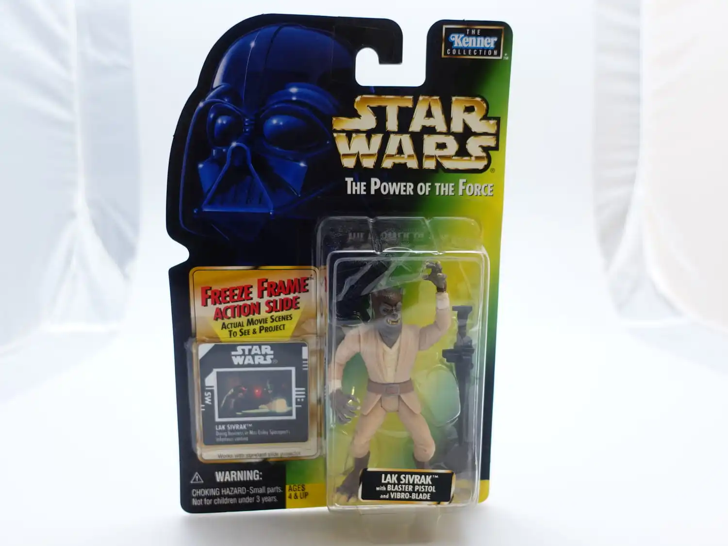 Star Wars The Power of the Force 3,75" Lak Sivrak with Blaster Pistol and Vibro-blade 1 Star Wars The Power of the Force 3,75" Lak Sivrak with Blaster Pistol and Vibro-blade
