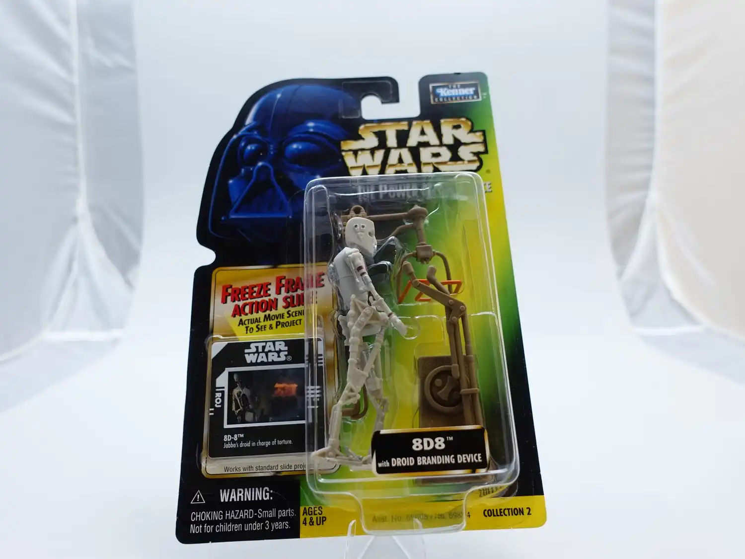 Star Wars The Power of the Force 3,75" 8D8 with Droid Branding Device 1 Star Wars The Power of the Force 3,75" 8D8 with Droid Branding Device