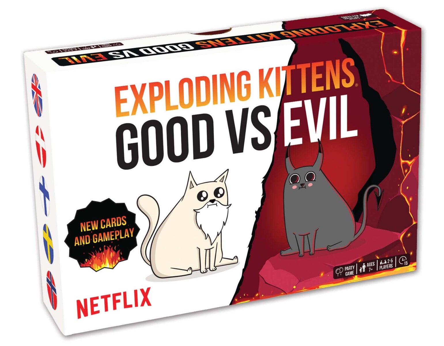 Exploding Kittens Good vs Evil Norsk 1 Exploding Kittens Good vs Evil Norsk