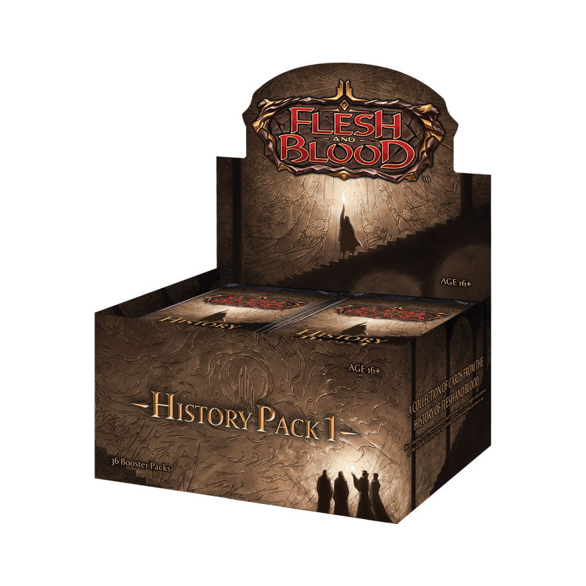 Flesh and Blood - History Pack 1 (sealed display) 36 booster packs 1 Flesh and Blood - History Pack 1 (sealed display) 36 booster packs