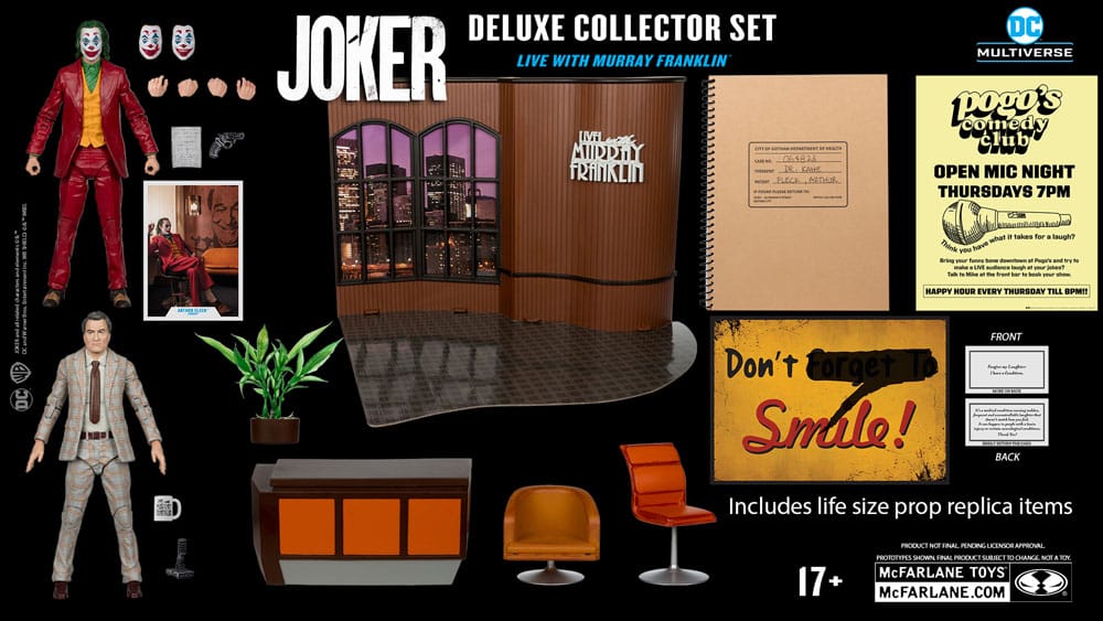 Joker DC Multiverse Deluxe Collector Action Figure 4 Joker DC Multiverse Deluxe Collector Action Figure - Bilde 4