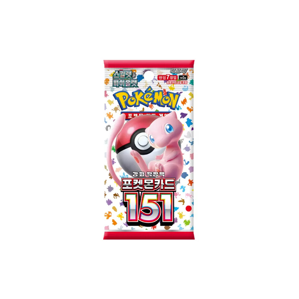 Pokemon 151 Booster Pakke (Koreansk) 1 Pokemon 151 Booster Pakke (Koreansk)