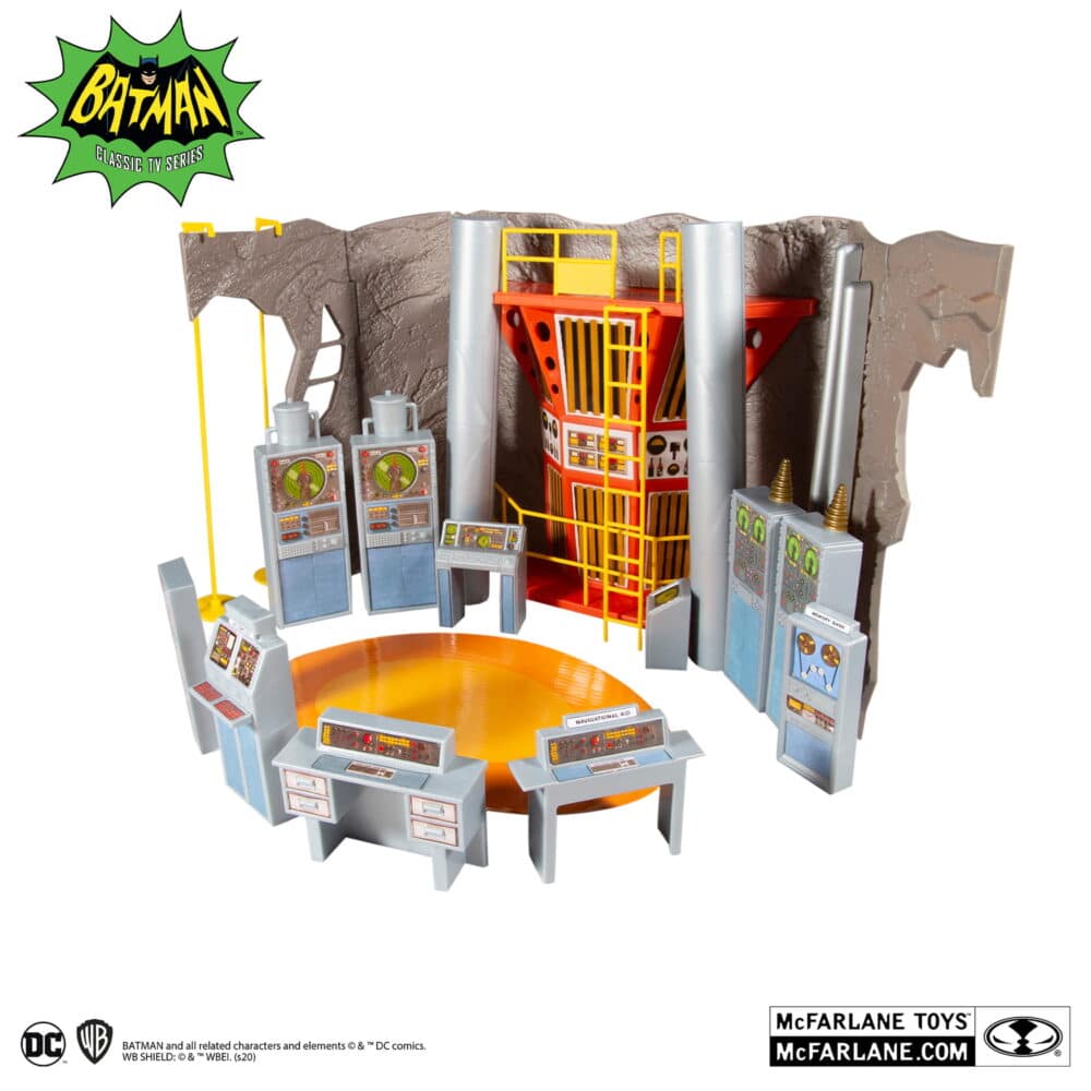 DC Retro - Batman '66 Batcave Playset 4 DC Retro - Batman '66 Batcave Playset - Bilde 4