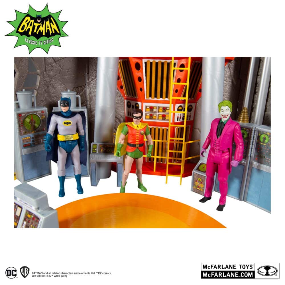DC Retro - Batman '66 Batcave Playset 8 DC Retro - Batman '66 Batcave Playset - Bilde 8