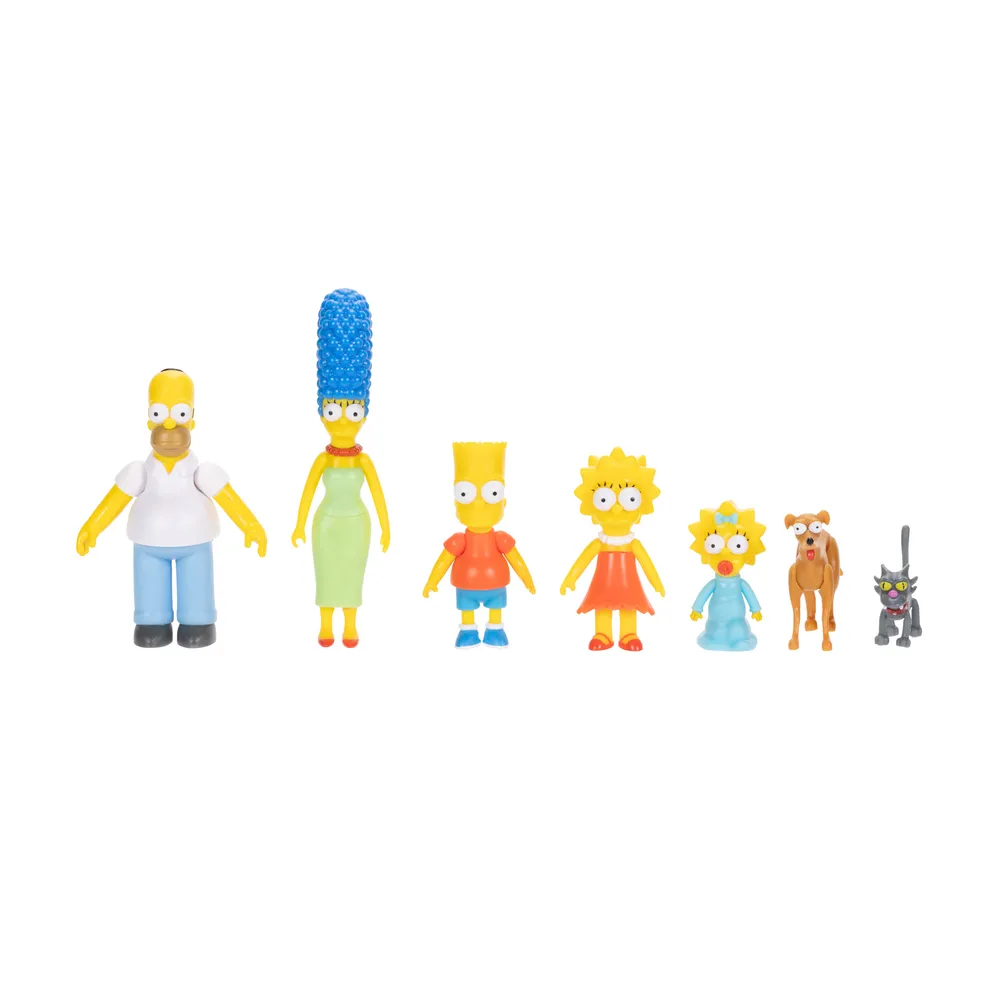 The Simpsons The Simpsons Family Multi-pack Action Figur 6cm 2 The Simpsons The Simpsons Family Multi-pack Action Figur 6cm - Bilde 2