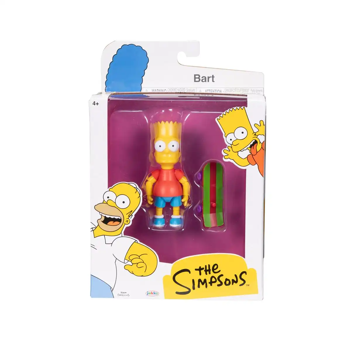 The Simpsons Action Figur Bart 5" 4 The Simpsons Action Figur Bart 5" - Bilde 4