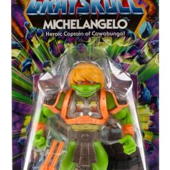 MOTU x TMNT: Turtles of Grayskull Action Figure Michelangelo 14 cm 11 MOTU x TMNT: Turtles of Grayskull Action Figure Michelangelo 14 cm