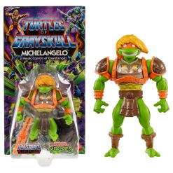 MOTU x TMNT: Turtles of Grayskull Action Figure Michelangelo 14 cm 13 MOTU x TMNT: Turtles of Grayskull Action Figure Michelangelo 14 cm