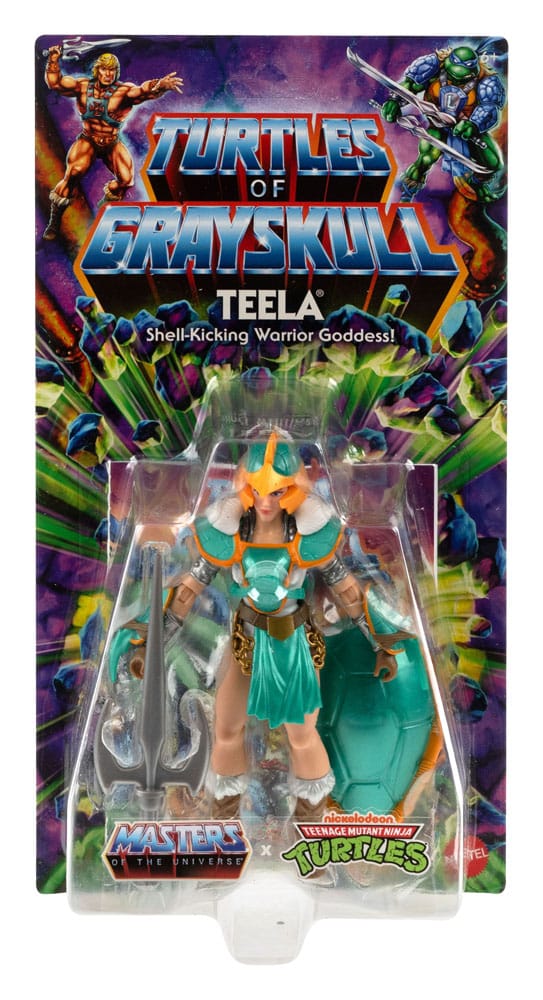 MOTU x TMNT: Turtles of Grayskull Action Figure Teela 14 cm 3 MOTU x TMNT: Turtles of Grayskull Action Figure Teela 14 cm - Bilde 3
