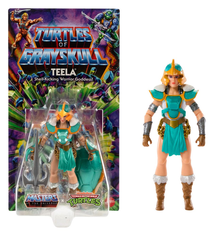 MOTU x TMNT: Turtles of Grayskull Action Figure Teela 14 cm 5 MOTU x TMNT: Turtles of Grayskull Action Figure Teela 14 cm - Bilde 5