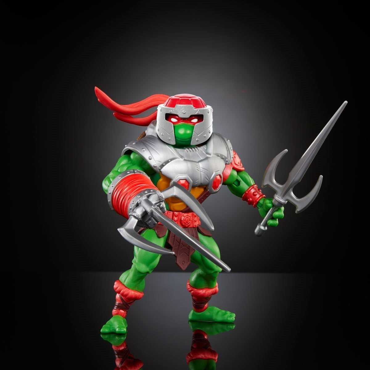 MOTU x TMNT: Turtles of Grayskull Action Figure Raphael 14 cm 2 MOTU x TMNT: Turtles of Grayskull Action Figure Raphael 14 cm - Bilde 2