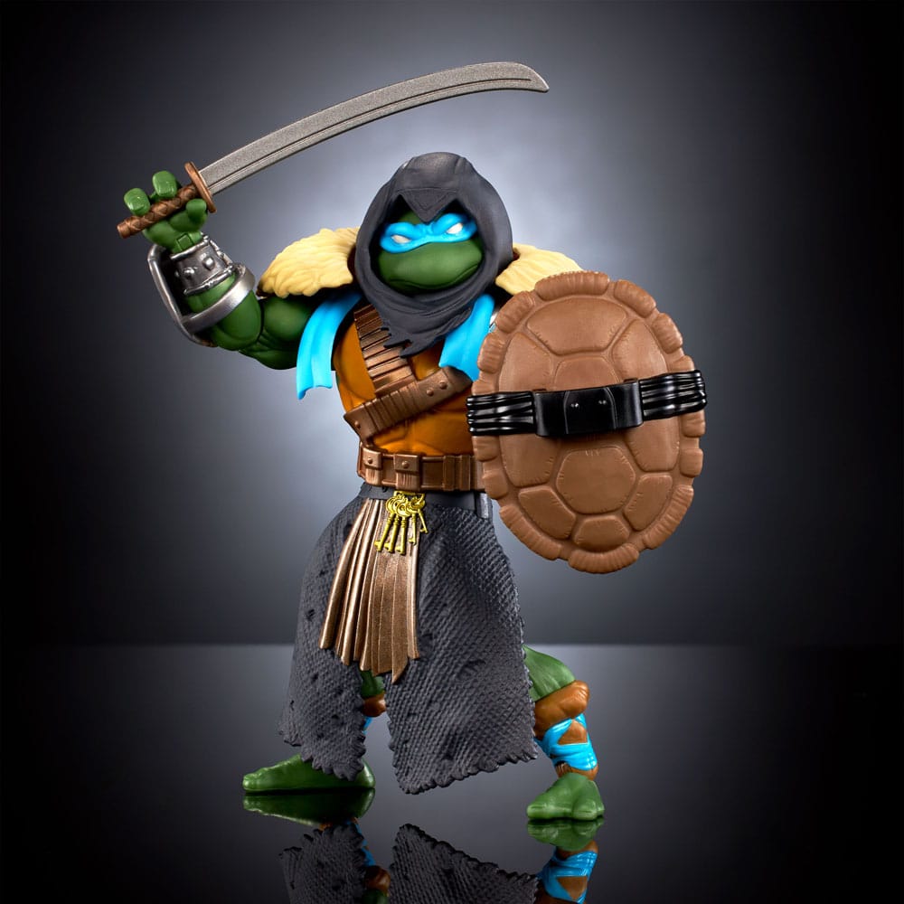 MOTU x TMNT: Turtles of Grayskull Action Figure Stealth Armor Leonardo 14 cm 4 MOTU x TMNT: Turtles of Grayskull Action Figure Stealth Armor Leonardo 14 cm - Bilde 4