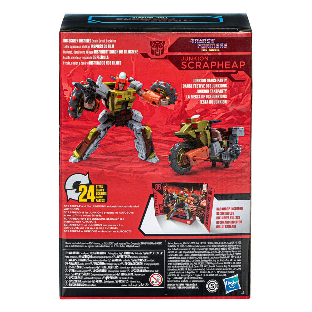 The Transformers: The Movie Generations Studio Series Voyager Class Action Figure 86-24 Junkion Scrapheap 16 cm 2 The Transformers: The Movie Generations Studio Series Voyager Class Action Figure 86-24 Junkion Scrapheap 16 cm - Bilde 2