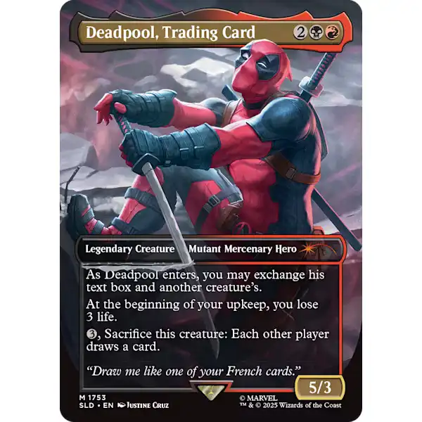 Magic: The Gathering Secret Lair x Marvel's Deadpool (Non-Foil Edition) 4 Magic: The Gathering Secret Lair x Marvel's Deadpool (Non-Foil Edition) - Bilde 4