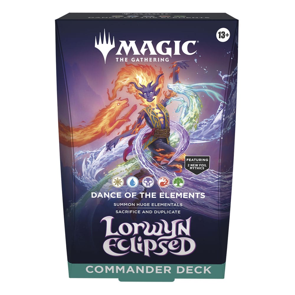 Magic the Gathering Lorwyn Eclipsed Commander Deck Dance of the Elements 2 Magic the Gathering Lorwyn Eclipsed Commander Deck Dance of the Elements - Bilde 2