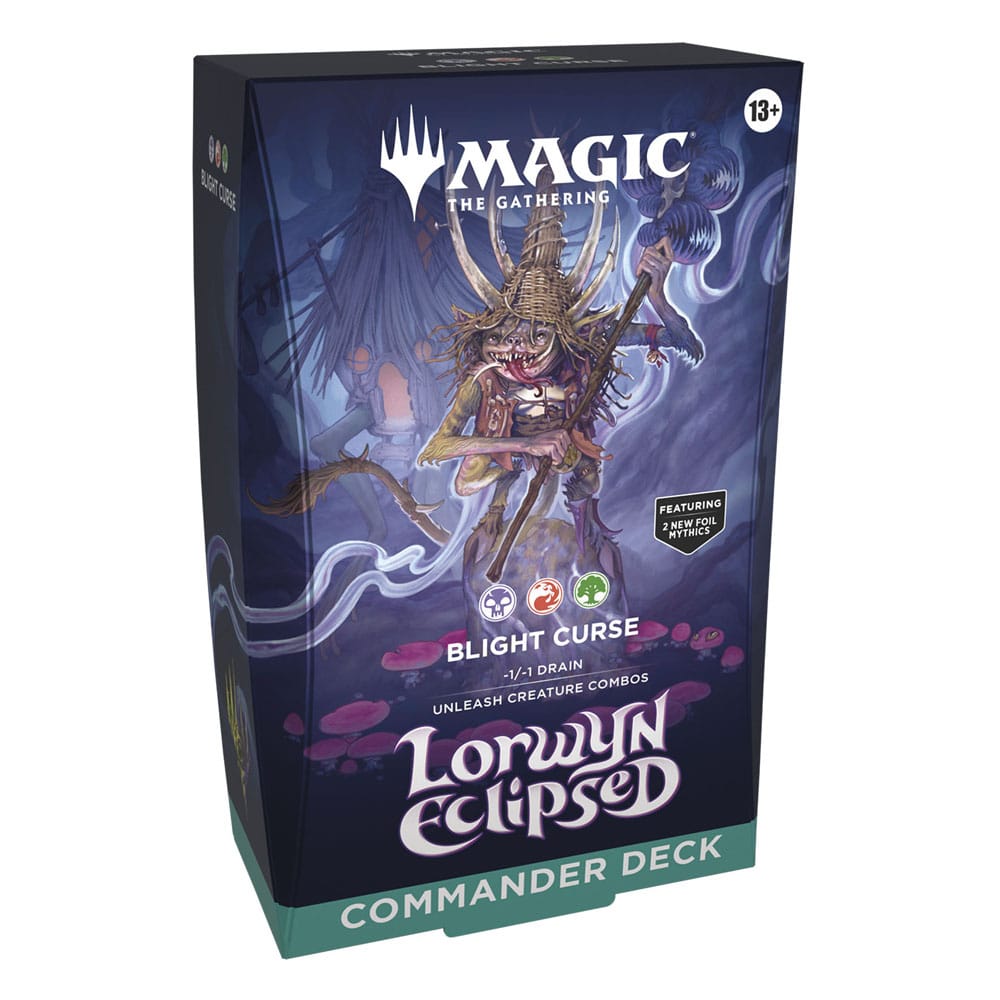 Magic the Gathering Lorwyn Eclipsed Commander Deck Blight Curse 1 Magic the Gathering Lorwyn Eclipsed Commander Deck Blight Curse