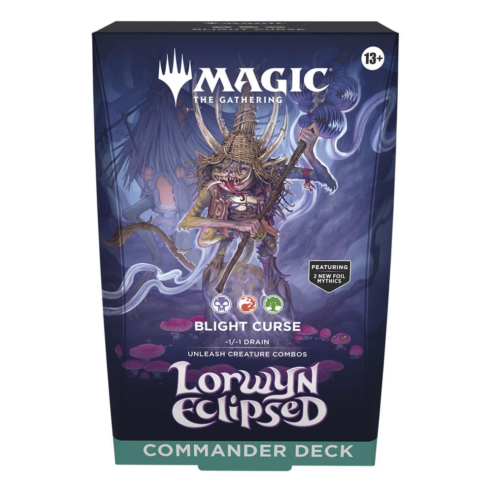 Magic the Gathering Lorwyn Eclipsed Commander Deck Blight Curse 2 Magic the Gathering Lorwyn Eclipsed Commander Deck Blight Curse - Bilde 2