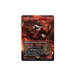 Magic the Gathering Secret Lair x PlayStation: God of War - Kratos