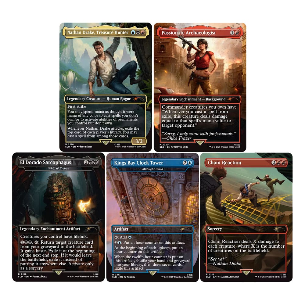 Magic the Gathering Secret Lair x PlayStation: Uncharted 1 Magic the Gathering Secret Lair x PlayStation: Uncharted