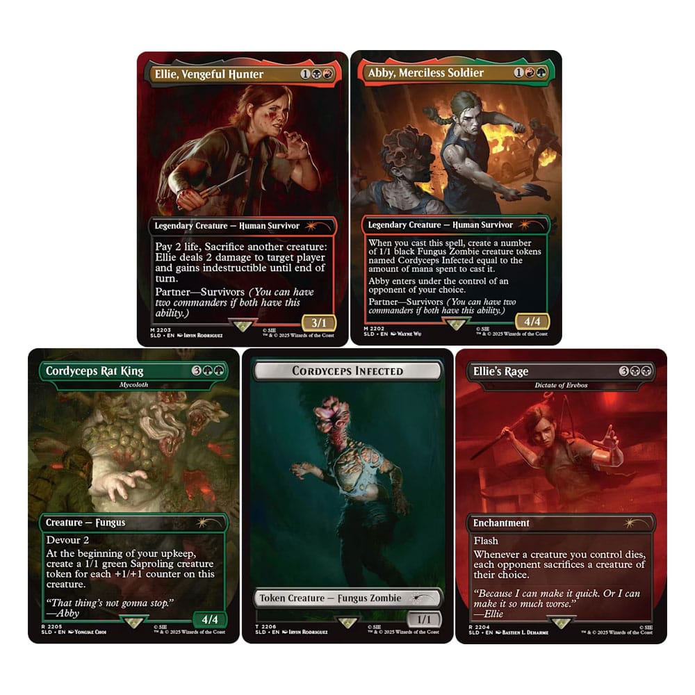 Magic the Gathering Secret Lair x PlayStation: The Last of Us Part II 1 Magic the Gathering Secret Lair x PlayStation: The Last of Us Part II
