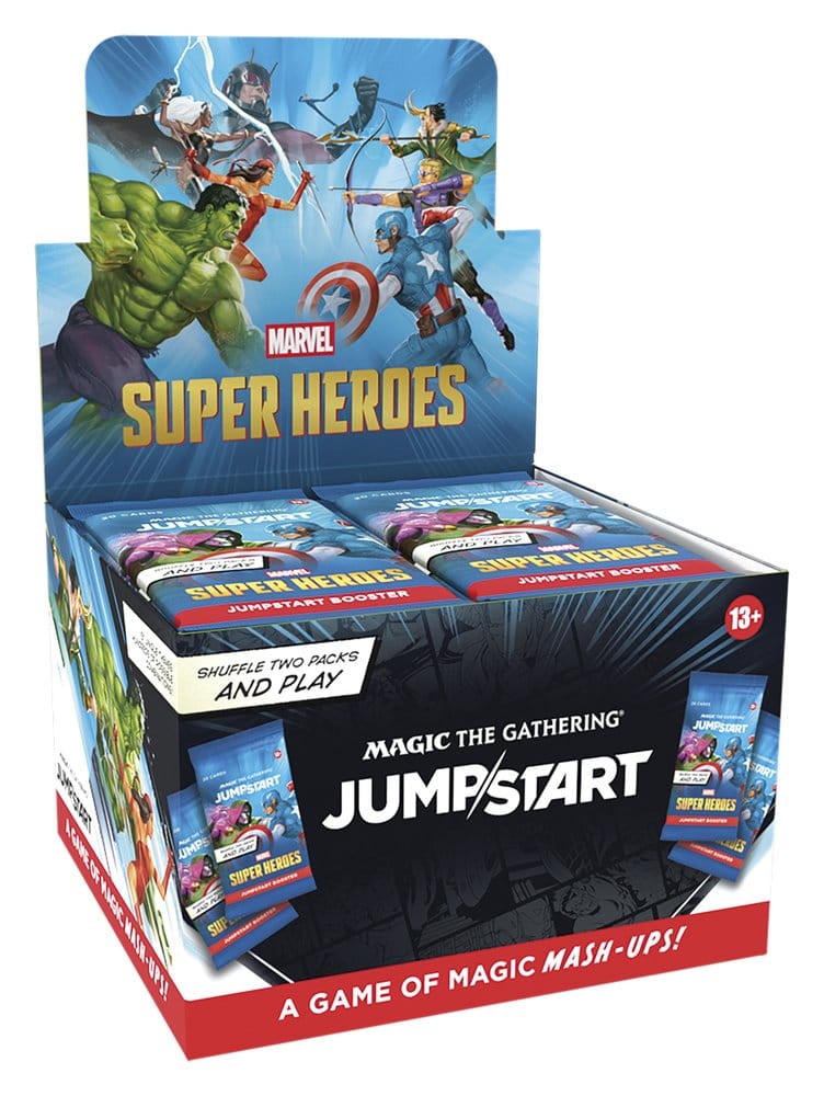 Magic the Gathering Marvel Super Heroes Jumpstart Booster Display (24) 5 Magic the Gathering Marvel Super Heroes Jumpstart Booster Display (24) - Bilde 5